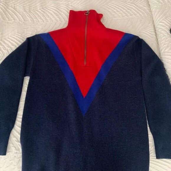 Color block Sweatter Dress  XS - Picture 7 of 7
